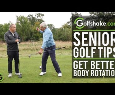 Get Better Body Rotation - SENIOR GOLF TIPS