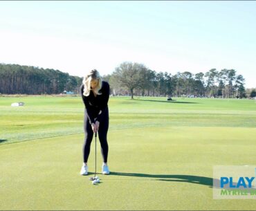 Golf Tip from Paige Spiranac: An Easy Way to Adjust Your Putting Grip