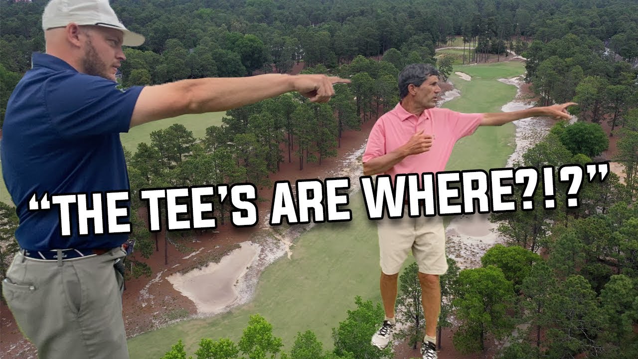 Playing The 4th Hole At Pinehurst No. 2 From The U.S. Open Tees Playing The 4th Hole At Pinehurst No. 2 From The U.S. Open Tees