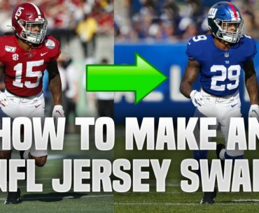How to Make an NFL Jersey Swap | Photoshop Tutorial | McManusDesign