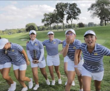 VLOG - Michigan Women's Golf | Glass City Invitational