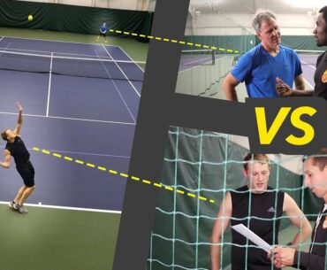 Coaching a NTRP 3.5 vs 3.5 Match - singles strategy & tactics