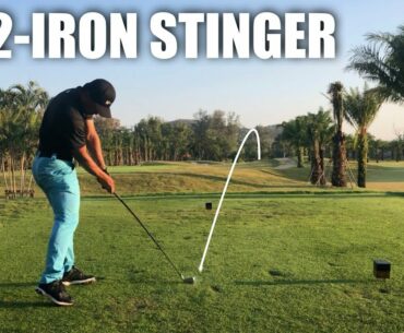COURSE VLOG - TESTING MY NEW TITLEIST U500 2-IRON ft. STINGER
