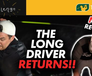 THE LONGEST DRIVER RETURNS!!..CAN I HIT 350 YARDS? | CH-AL-LENGE