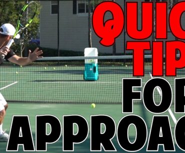 QUICK TIP FOR HITTING SOLID APPROACH SHOTS