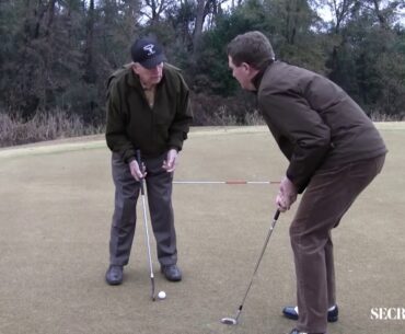 Jackie Burke & Steve Elkington: Putting Setup & Stroke