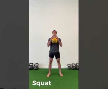 Squat (1 Kettlebell 2 Hands)