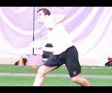 Brodie Throws A 95 Yard Forehand Goal