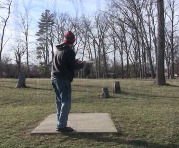 Helke Park Disc Golf Course Long Tees Jan 2020