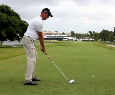 Robert Karlsson tees off - WGC Cadillac Championship, Doral