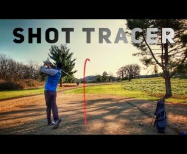 Golf Pro Analyzes Shots | With Shot Tracers