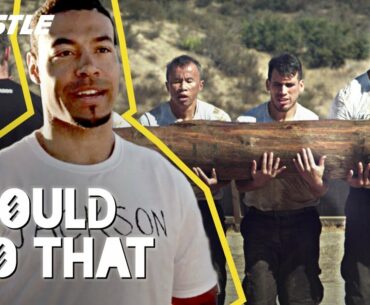 Pro Wide Receiver Tries INTENSE Navy Seal Training