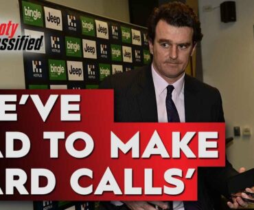 Brendon Gale opens up about Richmond's big decisions - Footy Classified | Footy on Nine