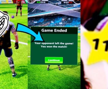 Football Strike - High Level Player Rage Quits (Part 2)