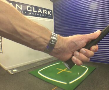 Correct left hand position on the club for better shots