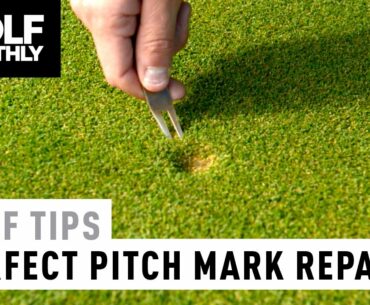 The Best Way To Repair A Pitch Mark
