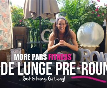 Side Lunge for Better Golf Posture