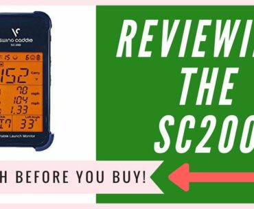 Voice Caddie SC200 Launch Monitor: An HONEST Review