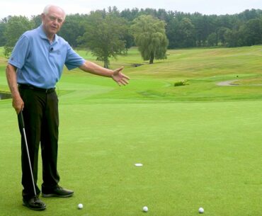 Identify Where The Fall Line Is On The Green - Dr. Joe Parent