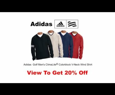 Discount Adidas Men's Golf Shirts