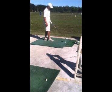 Golf Ball Auto Tee Device for Driving Ranges by KissSimpleGolf.com