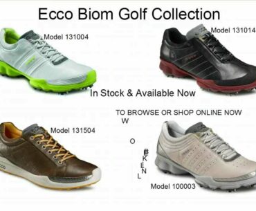 Ecco Biom Golf Shoes Collection Four Great New Styles From The Ecco Biom Golf Shoe Collection