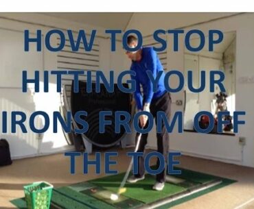 How to Stop Striking the golf ball from off the toe