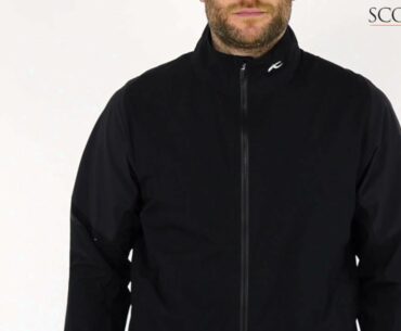 KJUS Pro 3L Waterproof Golf Jacket Black