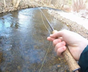 Fly fishing Hobble Creek Golf Course!