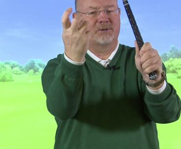 Starting From Scratch to Get To Scratch as a Golfer - Grip Holding Pattern