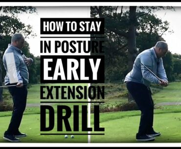 How To Stay In Posture| Early Extension Drill