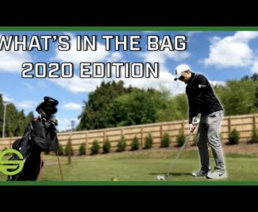 WHAT'S IN THE BAG OF A MID HANDICAP GOLFER | 2020 EDITION  | I HAVE 3 NEW CLUBS!