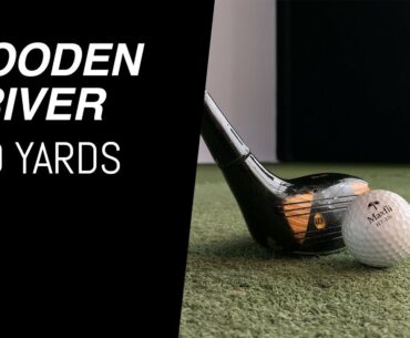 Can Matt hit a Wooden Driver over 300 yards? // Challenge for @Alex Etches - GolfBox TV