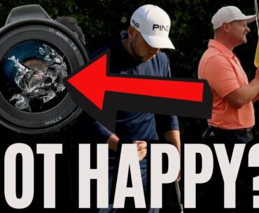 SMASHING MY CAMERA, MAKING BIRDIES AND HE STILL WASN'T HAPPY!