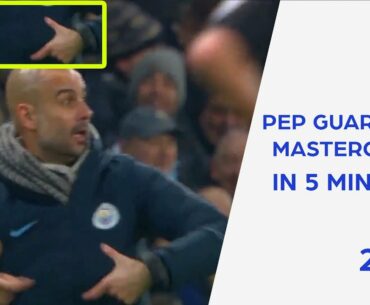 Pep Guardiola's Genius Tactical Masterclass 2008-2019 in 5 Minutes | THE KEY