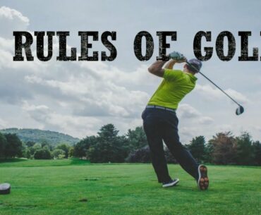 Rules of Sports E2 - Basic Rules of Golf in hindi