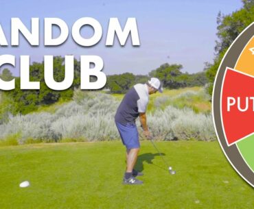 Random club challenge | PGA Pro vs Amateur
