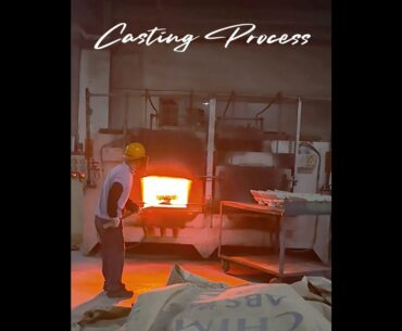 Jasde Goof-Golf Club Casting Process Work Flow