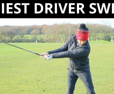 THE EASIEST SWING TO DRIVE A GOLF BALL STRAIGHT