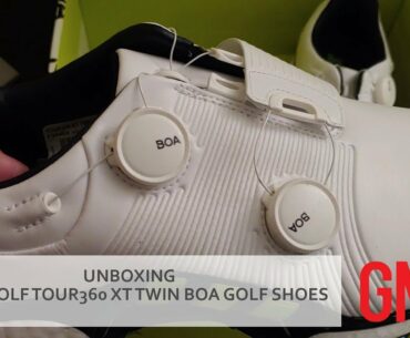 Two Boa dials?! Unboxing the adidas Golf Tour360 XT Twin Boa