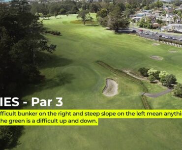 Hole 9 at Pupuke Golf Club - Aeries