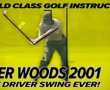 Tiger Woods Swing -  Year 2000 - Rare Footage - Craig Hanson Golf
