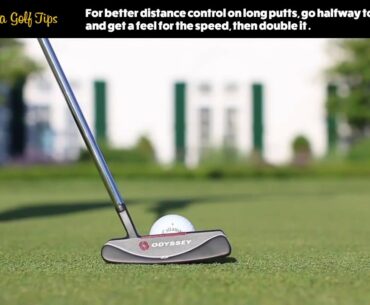 Insta Golf Tips - Distance Control on Putts