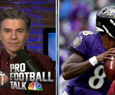 NFL 2020 Prop Bets: Will Lamar Jackson lead NFL in rushing yards? | Pro Football Talk | NBC Sports