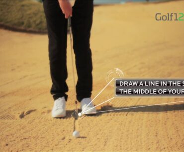 Bunker Set-up for Golf