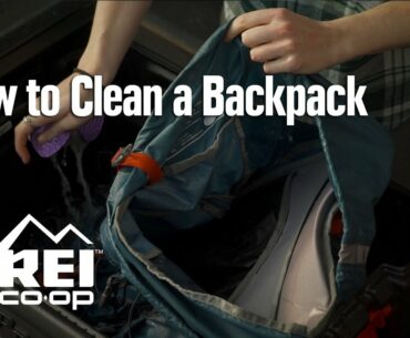 How to Clean a Backpack