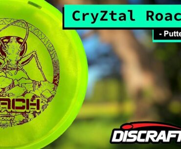 Discraft Roach Cryztal  Plastic | Putter Disc Golf Review