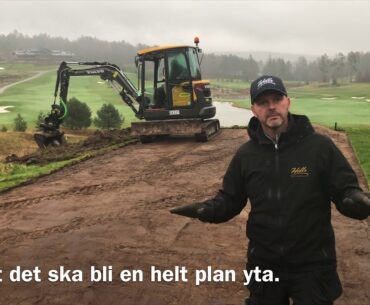 Hills Golf & Sports Club: Vinterrenovering av tees