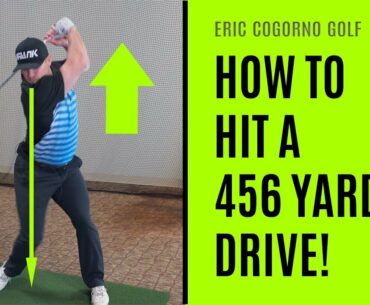 GOLF:  How To Hit A 456 Yard Drive  - Four Ways To Hit Your Driver Farther