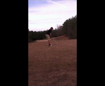 Tee shot on #12 at Horse Creek Golf Course